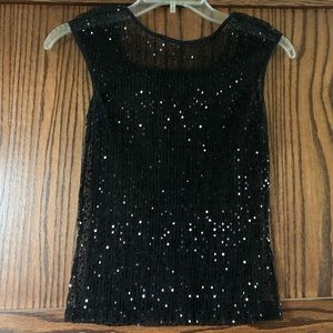 🌺 (3/$30) The Limited Sheer Sequin Top